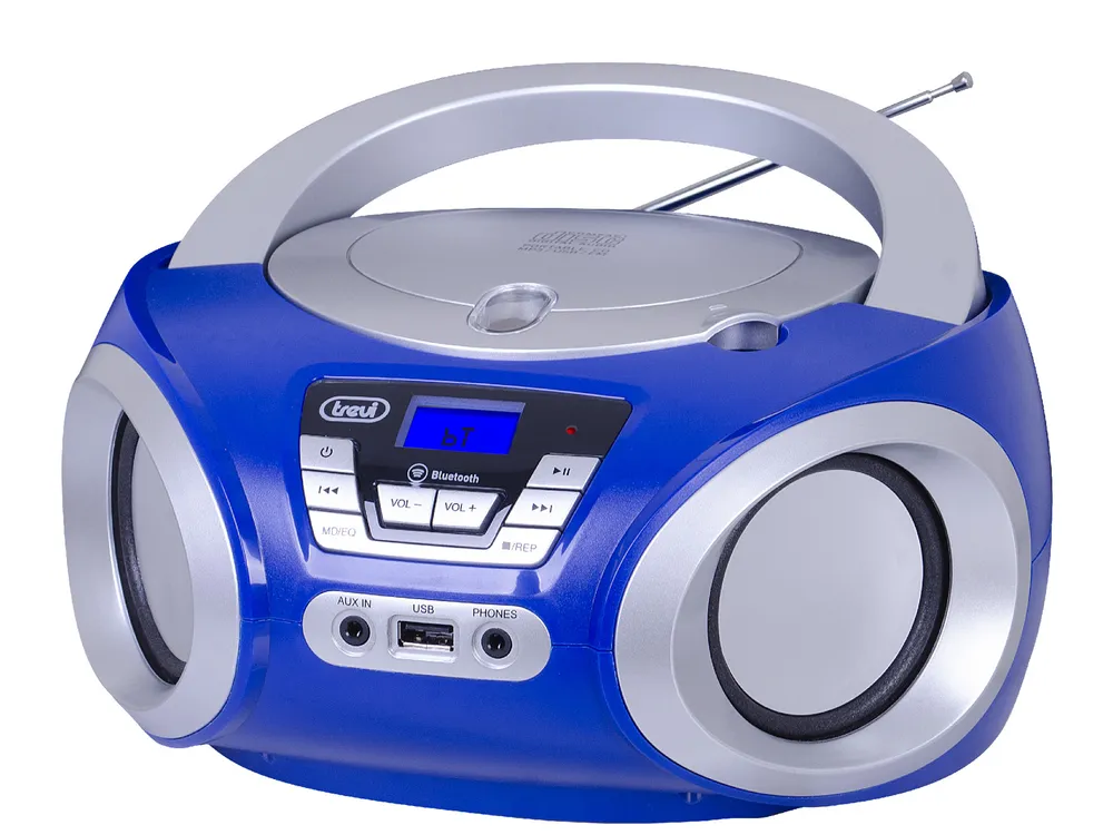 Tragbares Stereo-System Trevi CMP 544 BT Digital FM 4 W Blau