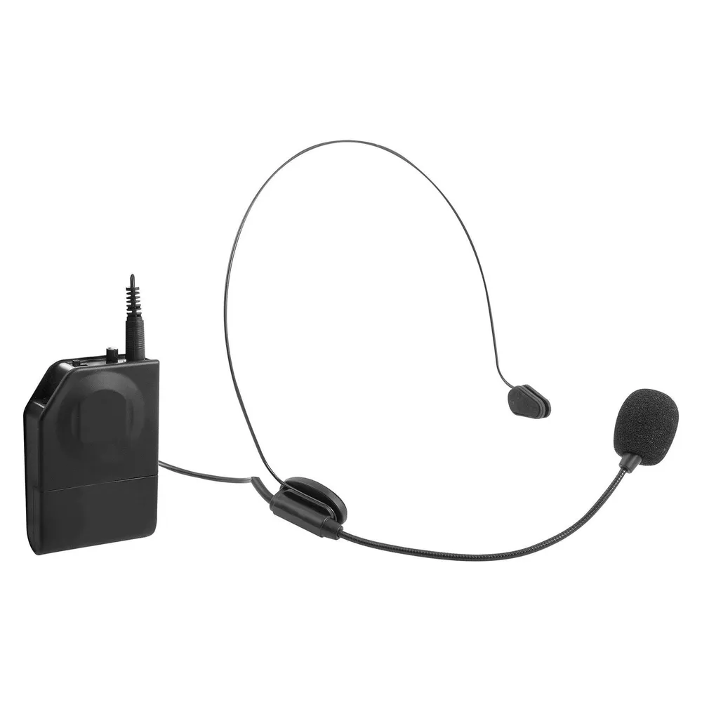 Trevi EM 408 R Schwarzes kabelloses Headset-Mikrofon