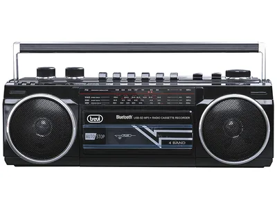 Trevi RR 501 BT Radio Kassette Bluetooth schwarz
