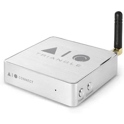 Streamer/DAC Triangle Aio C Wi-Fi Bluetooth Hi-Fi Silber