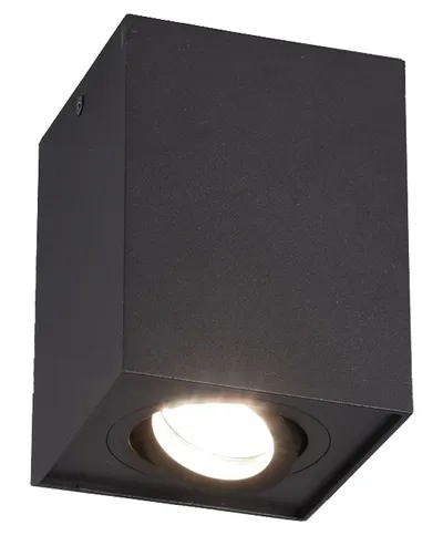 TRIO Deckenleuchte Biscuit 613000132 schwarz, GU10, max. 35W