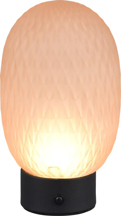 TRIO LED-Akku-Tischleuchte FACETTE, 564210113, 1,5W, 140lm, 3000K, amber