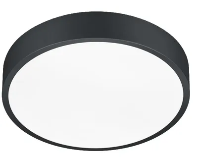 TRIO LED-Deckenleuchte Waco 627413032 schwarz, 28 W, 3200 lm, CCT