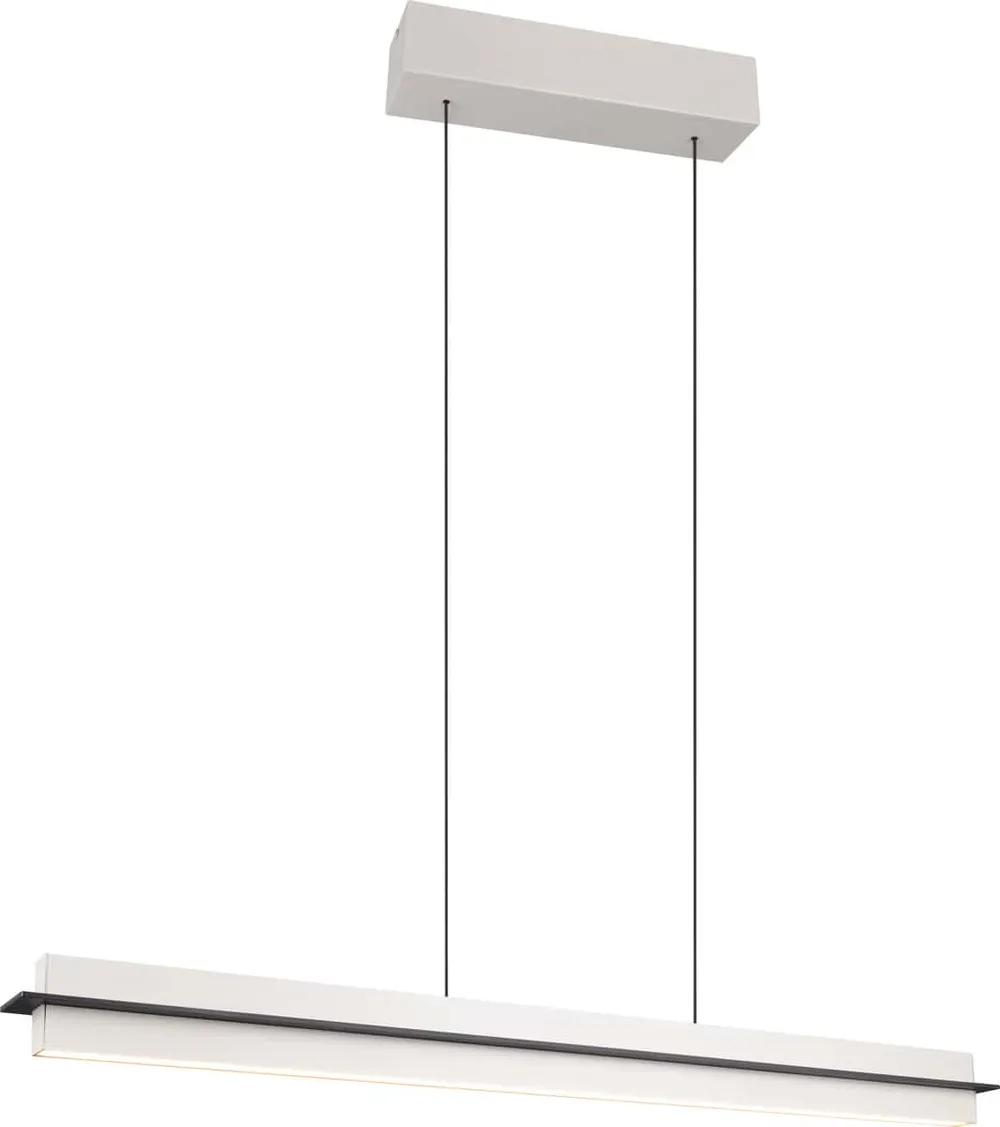 TRIO LED-Pendelleuchte EMERSON 346710176, 22 W, 2500 lm, grau