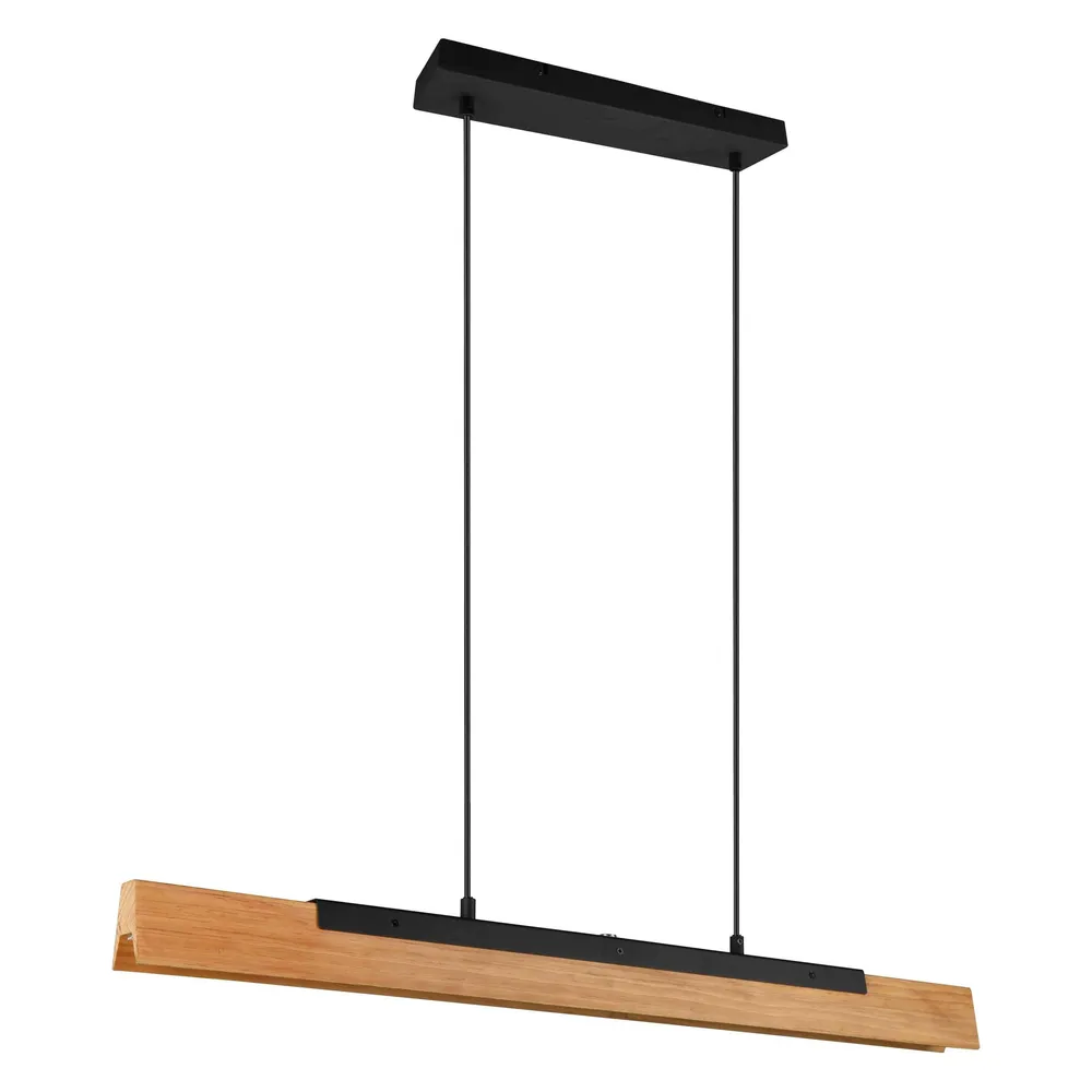 TRIO LED-Pendelleuchte Kerala 341610132 schwarz