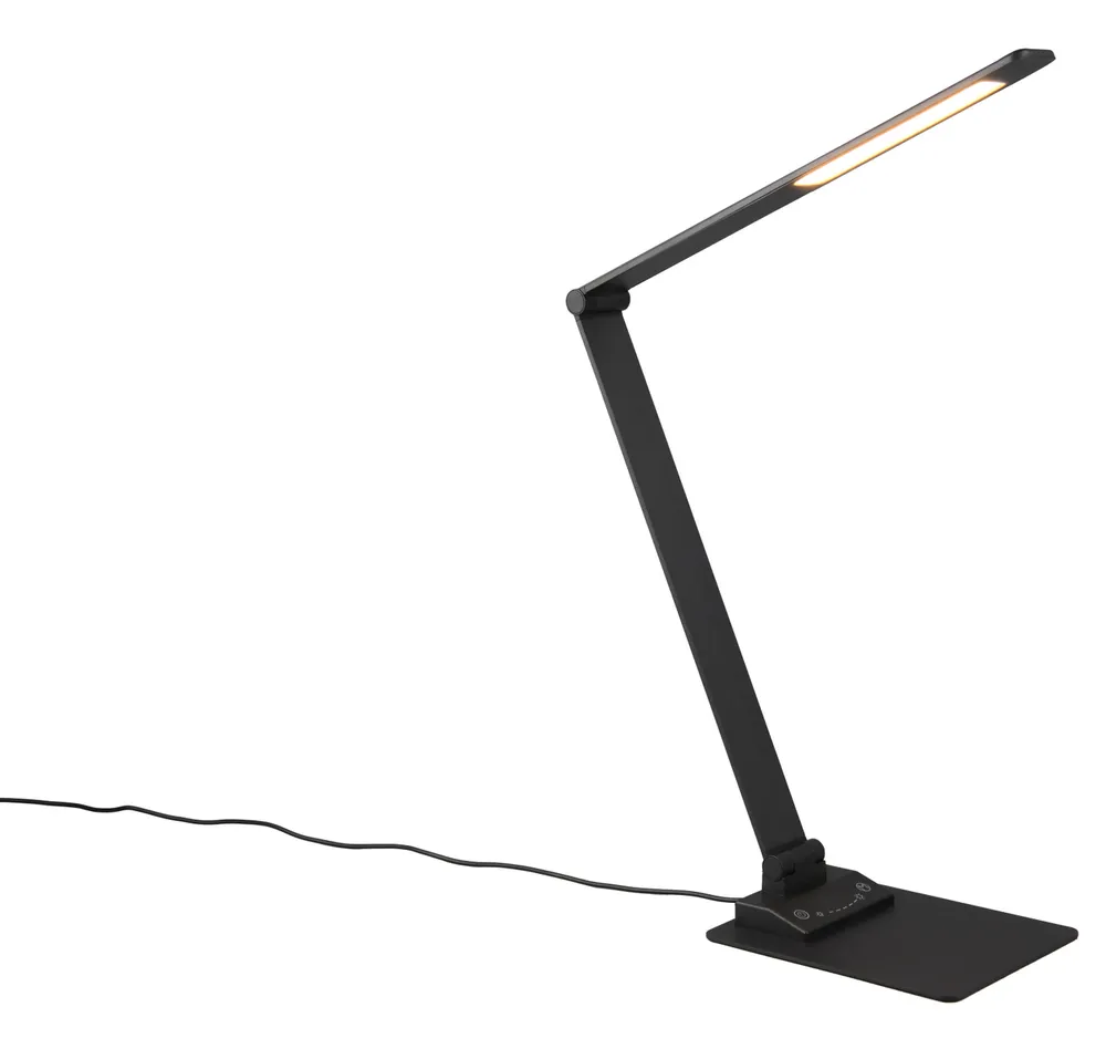 TRIO LED-Tischleuchte Travis 545310132 schwarz, 6,5 W, 650 lm, CCT