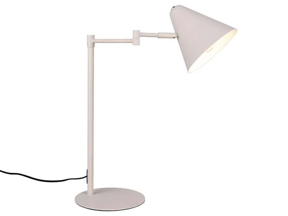 TRIO Tischleuchte Cosima, 563900176, E14, ohne LM, IP20, grau
