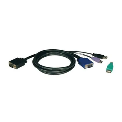KVM Kabel Tripp Lite P780-006 USB PS/2 VGA 1,83 m Schwarz