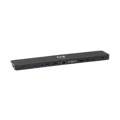 USB-C Dockingstation Tripp Lite U442-DOCK7D-B 14 Ports 4K HDMI DisplayPort VGA Gigabit Ethernet 100W PD
