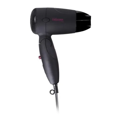 Klappbarer Reiseföhn Tristar HD-2359 1200W 2 Geschwindigkeiten Kompakt Schwarz Violett