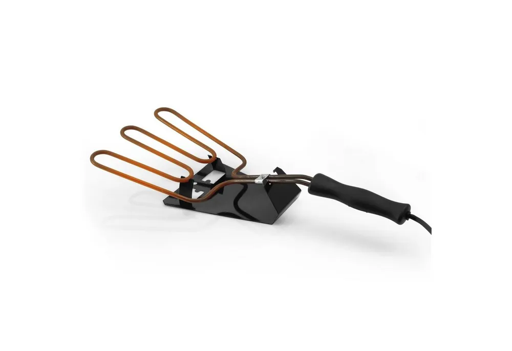 Tristar Elektrogrill Tristar BQ-2819 Elektrogrill Anzünder – Mit Halter – Sicher und schnel, 800 W, Aufhängeöse - auch im Freien anwendbar