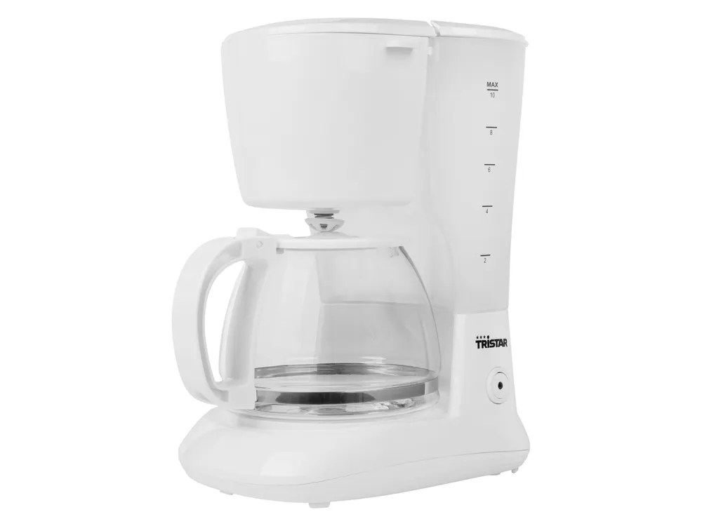 TRISTAR Kaffeemaschine CM-1252, 1,25L, 12-12 Tassen, 750W, weiß