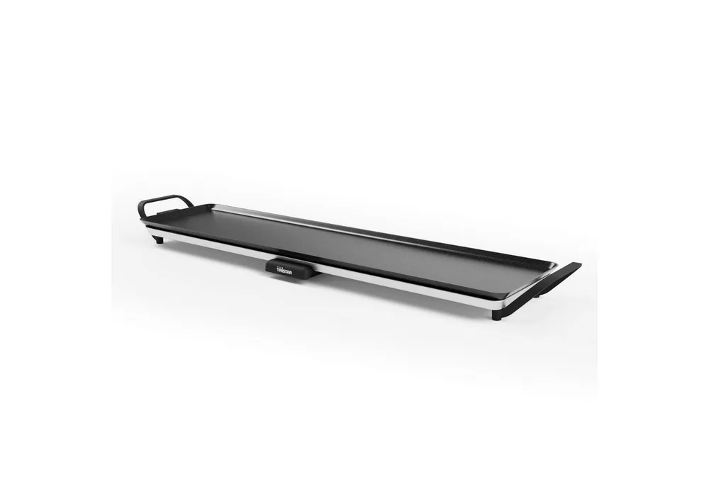 Tristar Tischgrill Tristar BP-2669 Tischgrill Slim XXL - Große Grillfläche, 1800 W, 90 x 23 cm – Abnehmbare Griffe