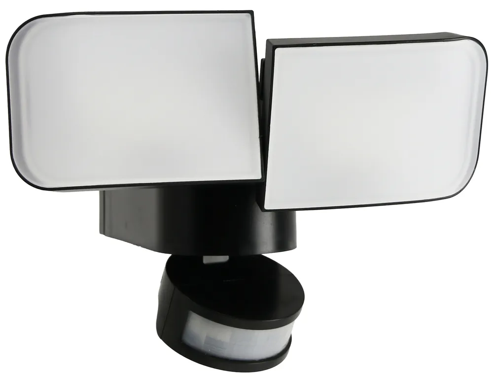 LED-Wandleuchte 872-B-S, 6 W, 6500 K, 500 lm, kaltweiß, IP44, schwarz