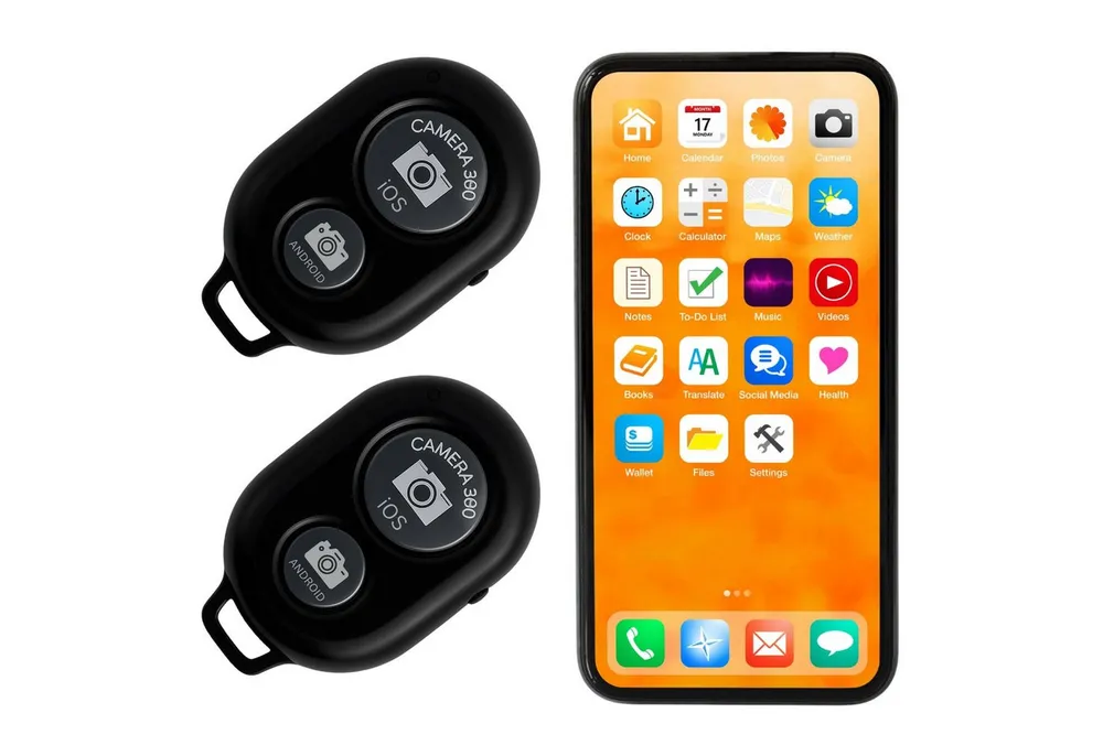 TronicXL 2 Selbstauslöser für iPhone I Android Smartphone Fernbedienung Foto Smartphone-Adapter, Video Handy Kamera auslöser Influencer