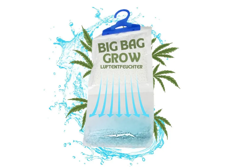 TronicXL Granulat-Luftentfeuchter Luftentfeuchter für Growbox Grow Grown Grow Zelt Schrank Luft Klima, Zubehör für Grower Growschank Growzelt Anbau Eigenanbau