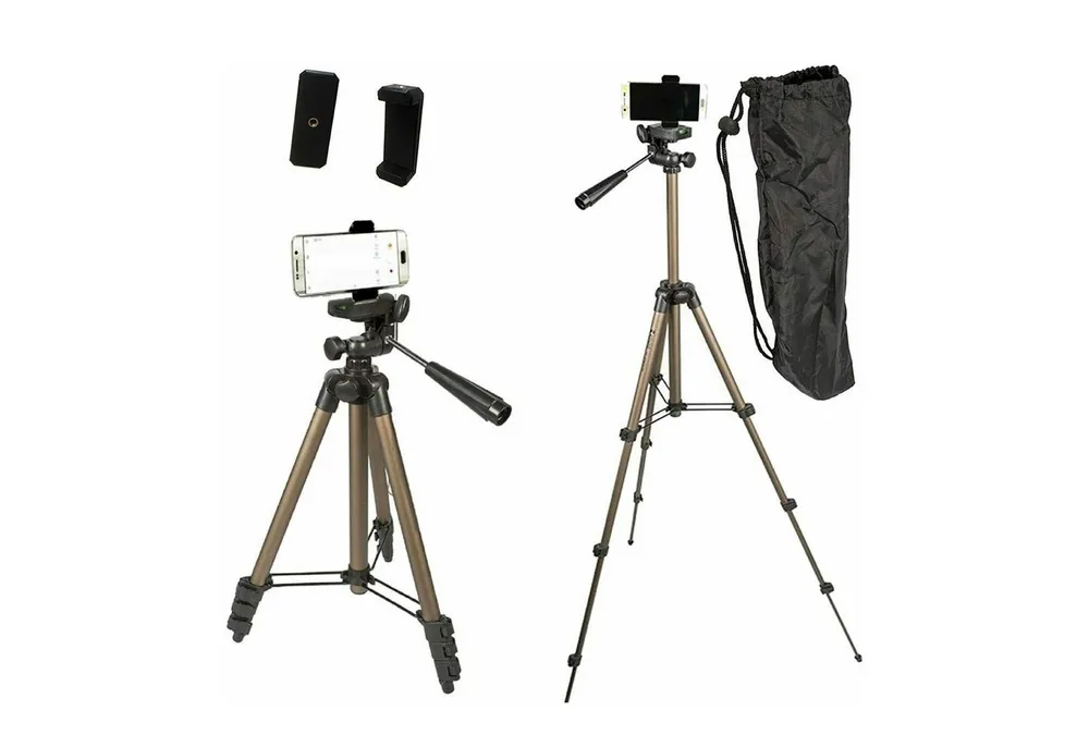 TronicXL Smartphone-Halterung Tripod für Smartphone iphone Stativ Kamerastativ Halterung mit Adapter