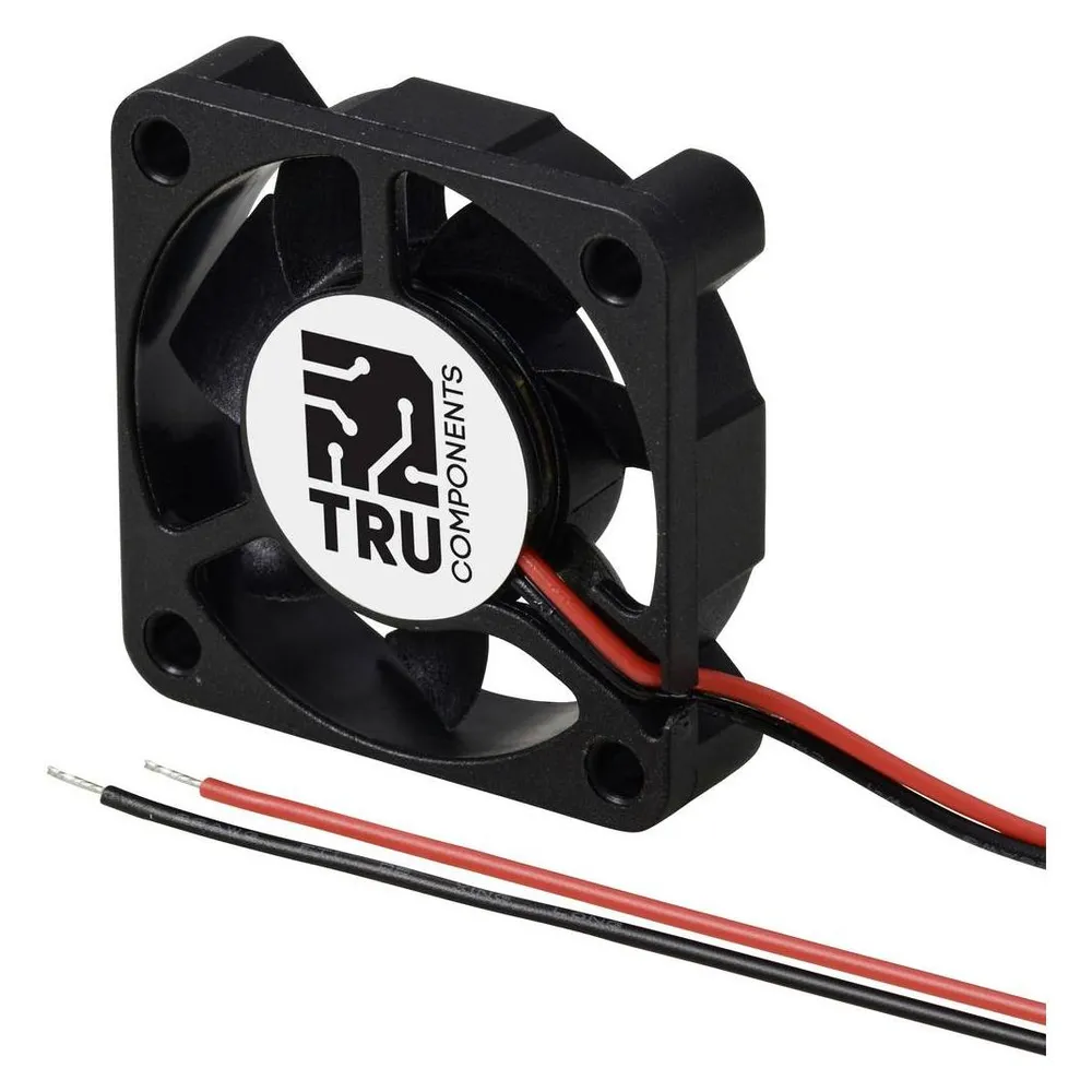 Kühlung Luft Tru Components 40 mm 6000 RPM TC-MX4010-5V0.1A Leise