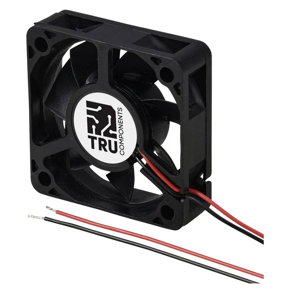 Kühlung Luft Tru Components 50 mm TC-MX5015-12V0.08A Leise Kompakt