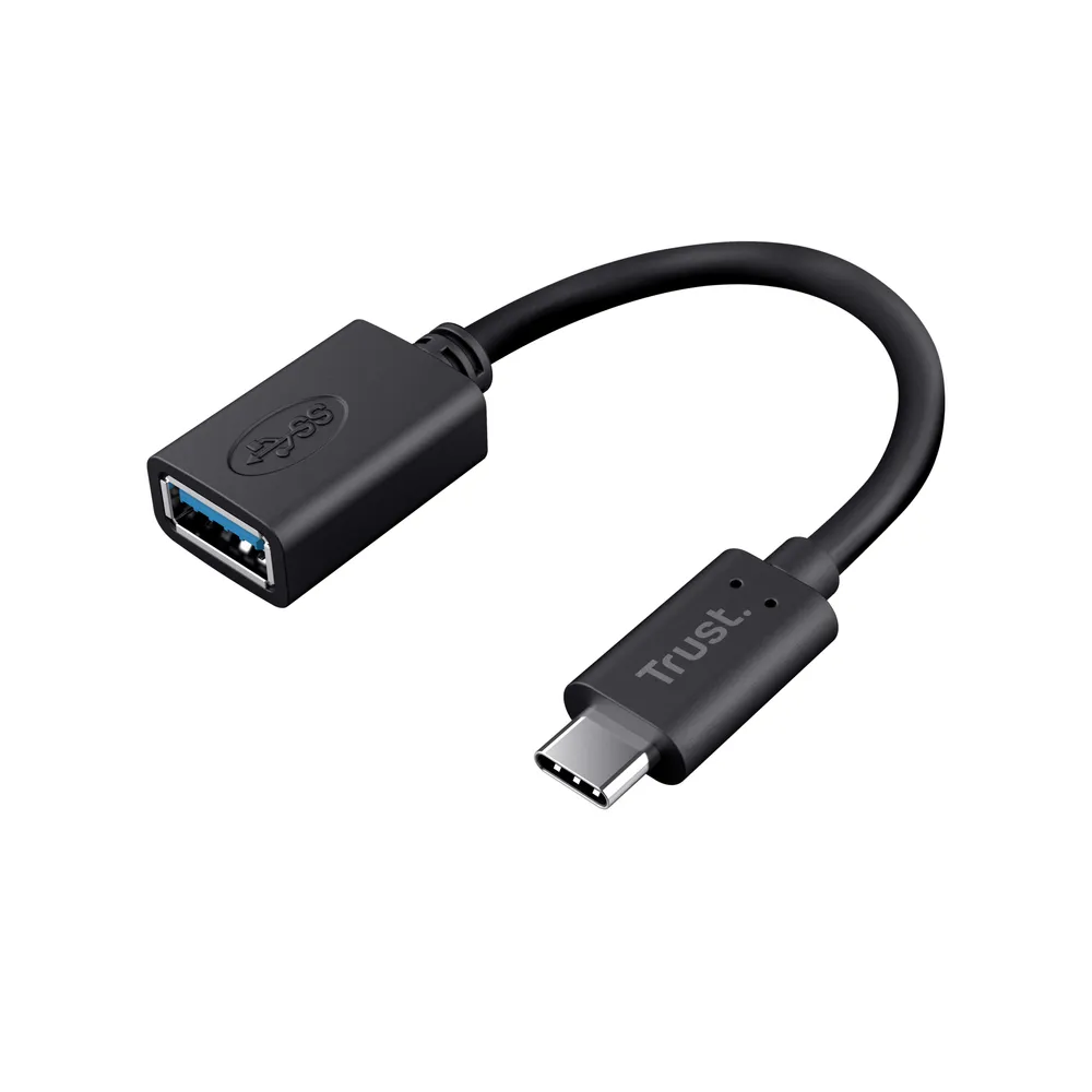 Kabel Trust 20967 USB-C auf USB-A 0,09 m Schwarz