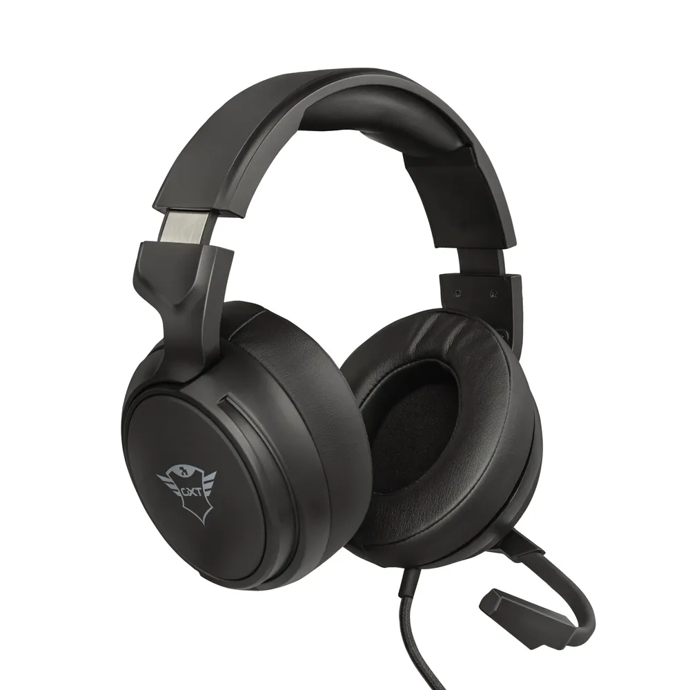 Trust GXT 433 Pylo Kopfhörer Kabelgebunden Kopfband Gaming Schwarz