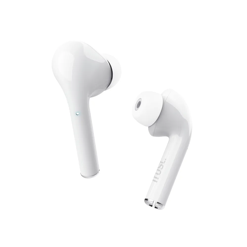 Trust Nika Kopfhörer True Wireless Stereo (TWS) im Ohr Anrufe/Musik Bluetooth Weiß