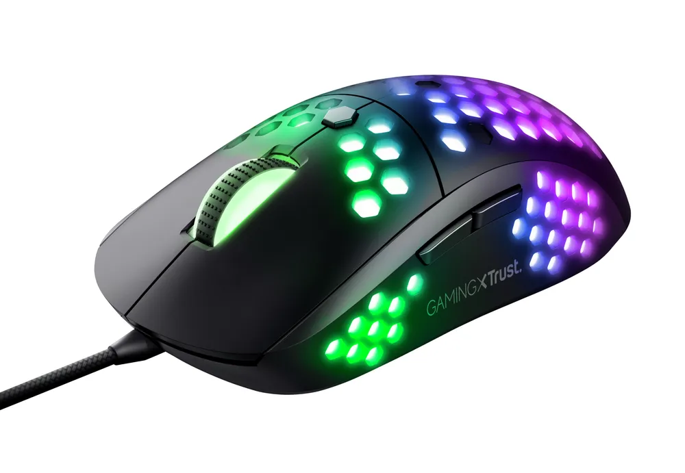 Trust GXT 960 Maus Gaming rechts USB Typ-A Optisch 10000 DPI