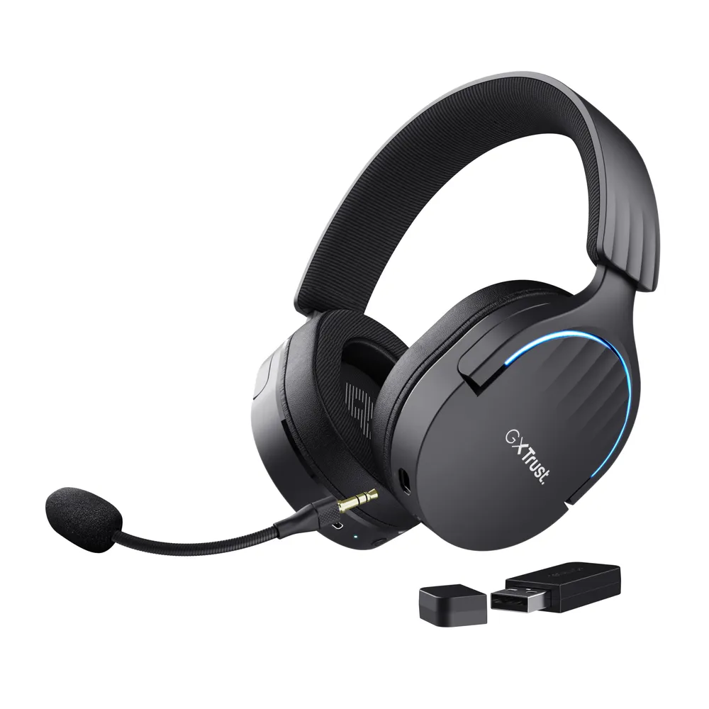 Kabelloses Headset Trust Fayzo GXT491 Schwarz für PC oder PlayStation