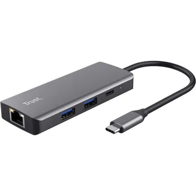 Multiport-Adapter Trust Dalyx USB-C 6 in 1