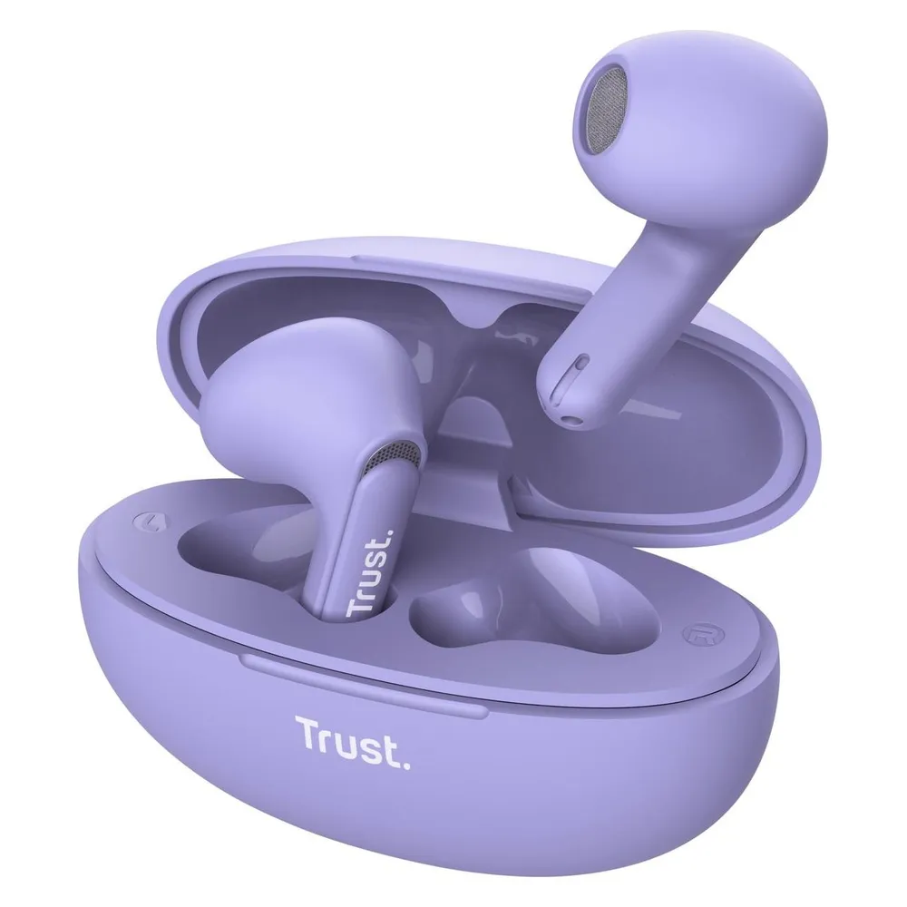 Trust Yavi Bt Enc Earphones Purple