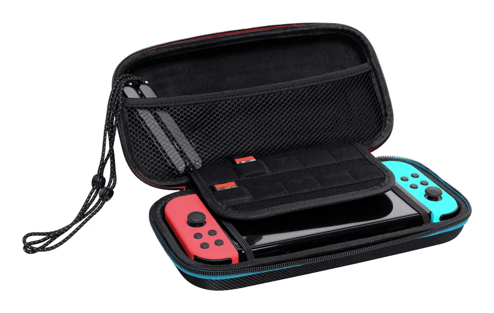 Robuste Trust GXT 1248 Hardshell Tasche für Nintendo Switch, OLED, Lite, Schwarz