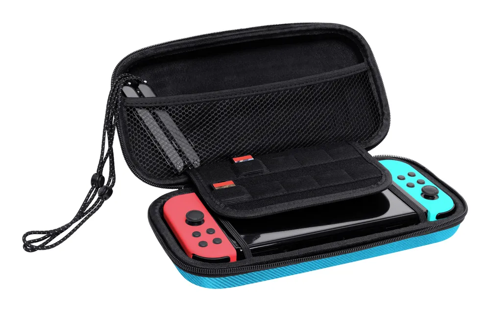 Funda rígida Trust GXT 1248S Nintendo Switch Schutz Zubehör schwarz blau rot