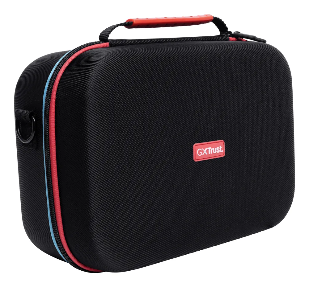 Trust GXT 1247 Hartschalenkoffer Nintendo Schwarz, Blau, Rot
