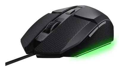 Ratón Trust GXT 121 Felox+ Kabelgebunden 10000DPI Schwarz RGB 6 Tasten