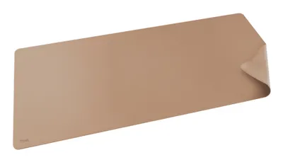Schreibtischmatte Trust Benya XXL Beige PVC Vegan