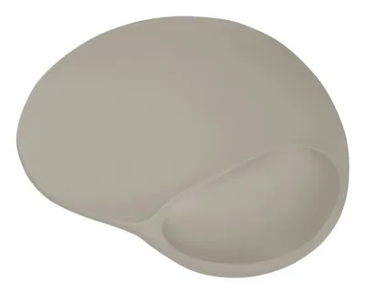 Mauspad Trust BigFoot Beige Ergonomisch Gel Handgelenkstütze 236 x 205 mm