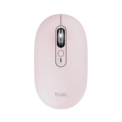 Maus Trust Seron Slim Multi Bluetooth RF 3200DPI Rosa Leise