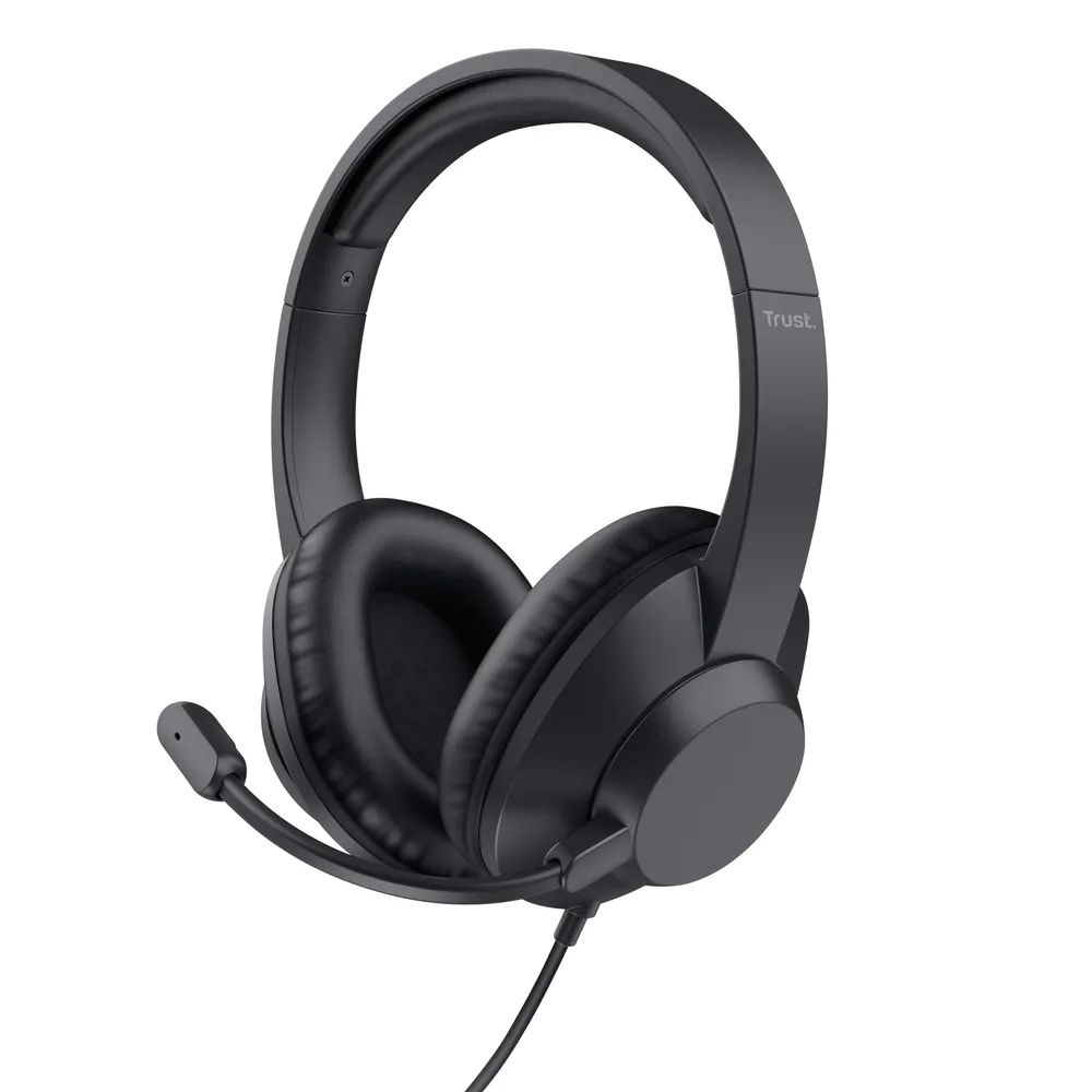 Ayda Max USB Office-Headset, Schwarz