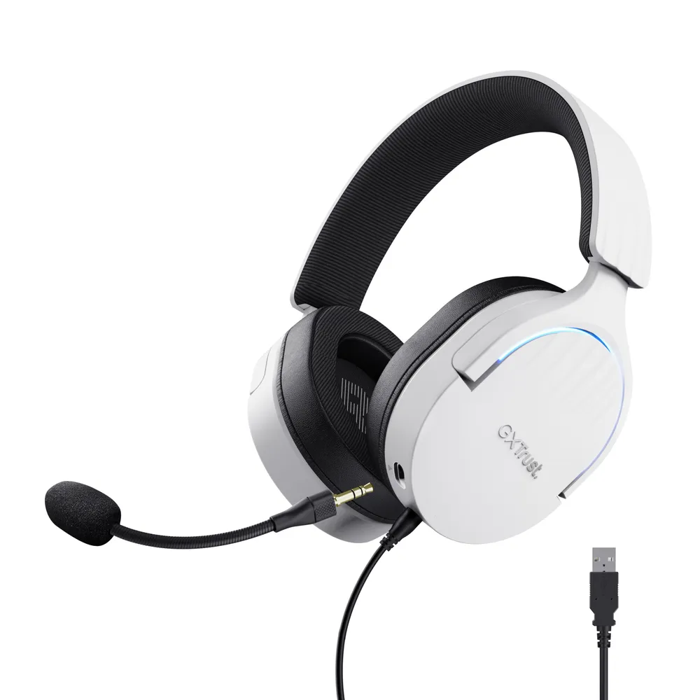 GXT 490 FAYZO 7.1 USB-Gaming-Headset, weiß
