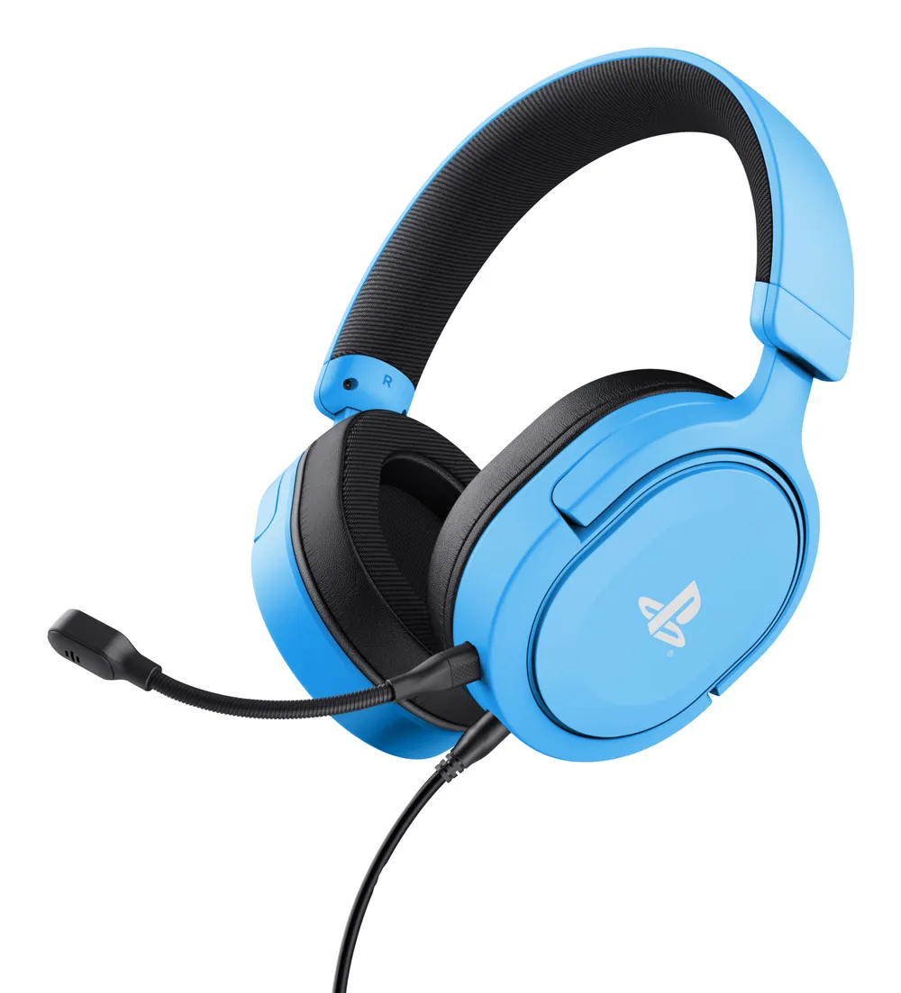 GXT 498P Forta, Blau Gaming-Headset