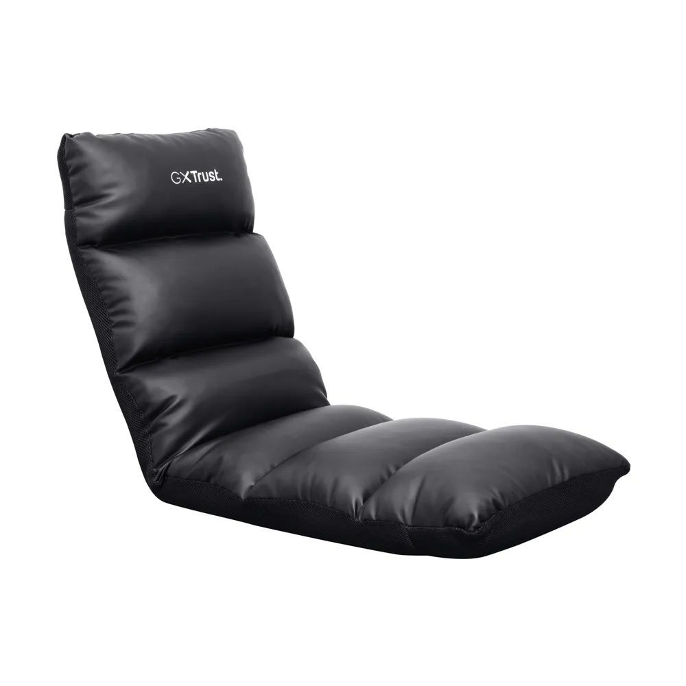 GXT718 Rayzee (25071), Klappbarer Gaming-Floor-Stuhl, Schwarz