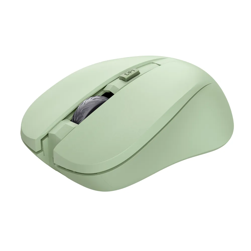 Mydo Wireless Funkmaus, leise, Grün