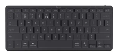 Nado II Bluetooth Tastatur für mehrere Geräte, Schwarz