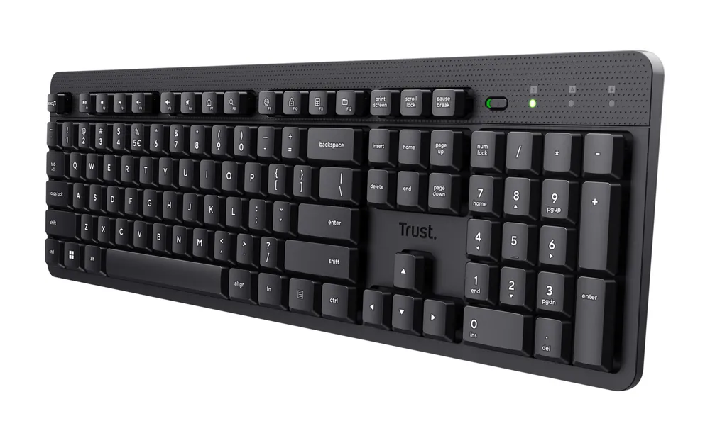 Ody II Leise kabellose Tastatur, Schwarz