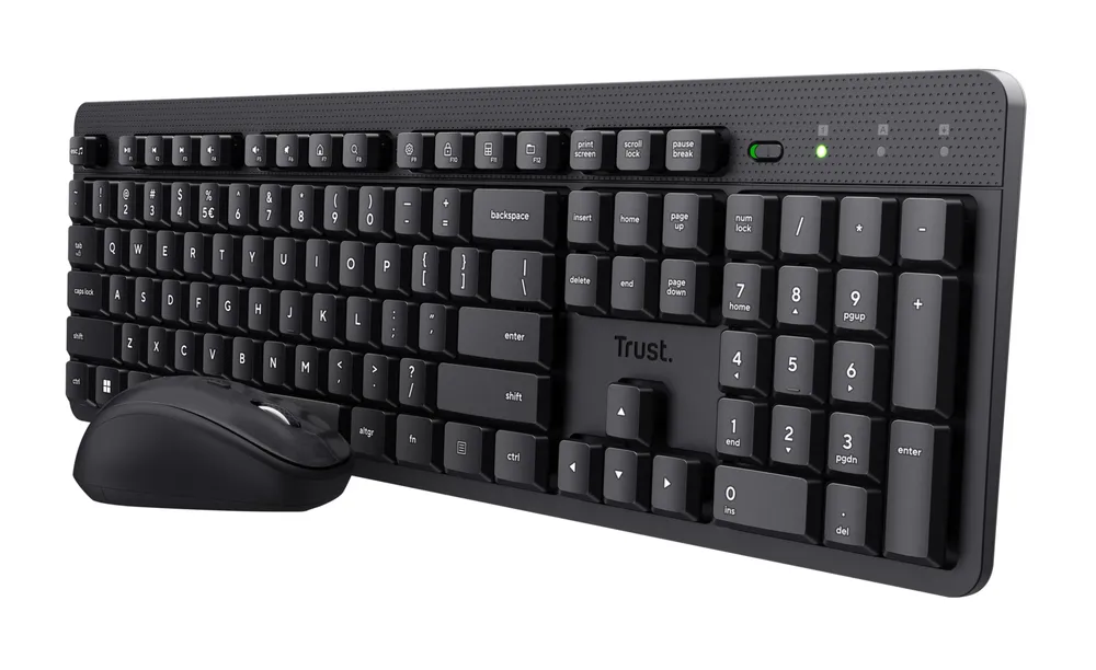 Ody II Wireless Tastatur-Maus-Set, Schwarz