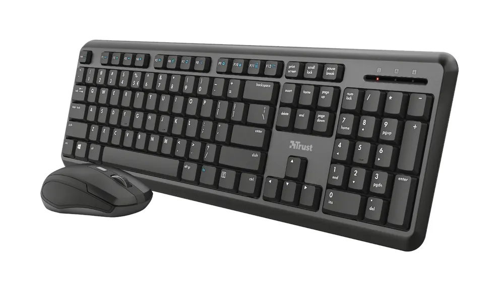 Ody, Kabellos inklusive Maus, Schwarz Tastatur