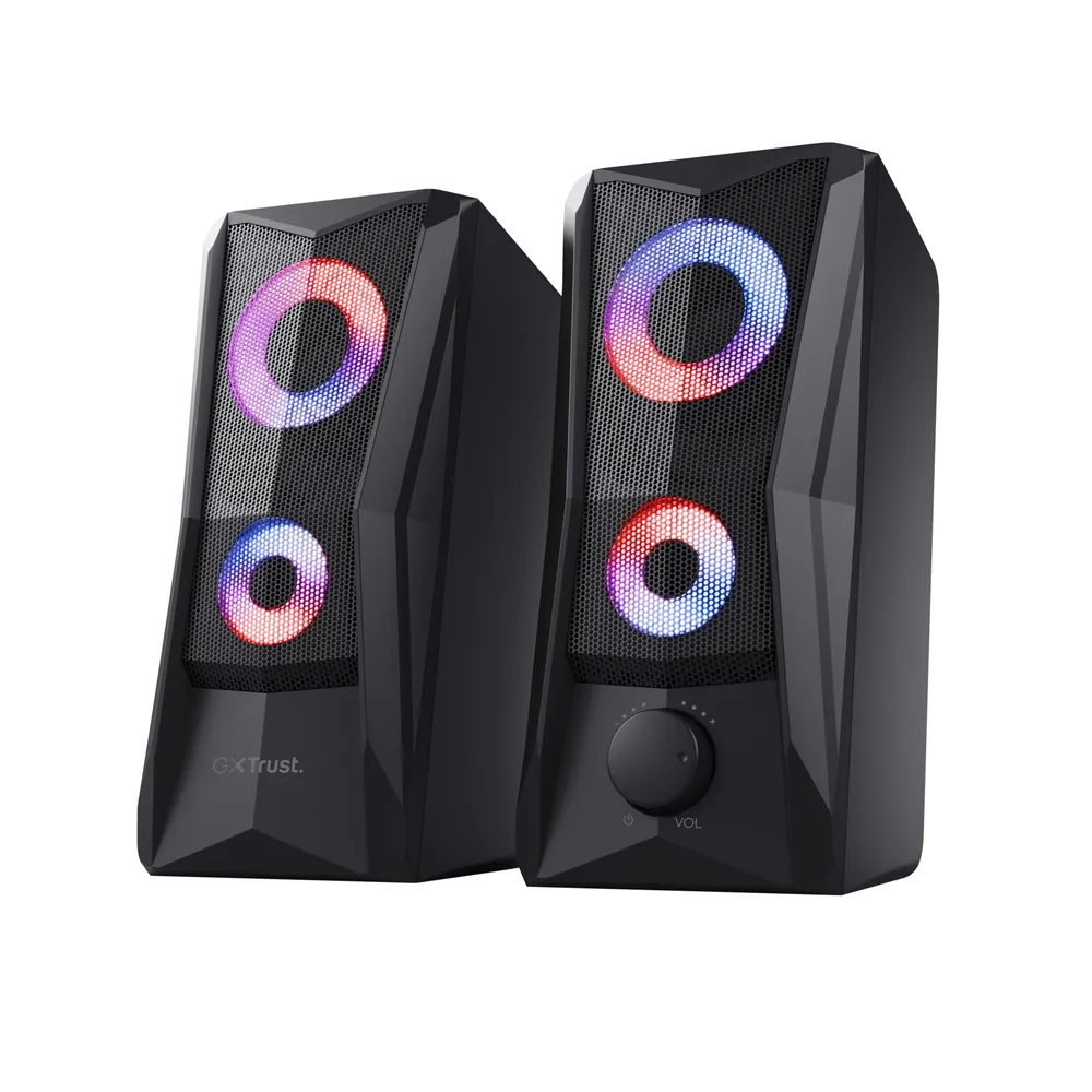 PC-Lautsprecher GXT606B JAVV, RGB, Schwarz