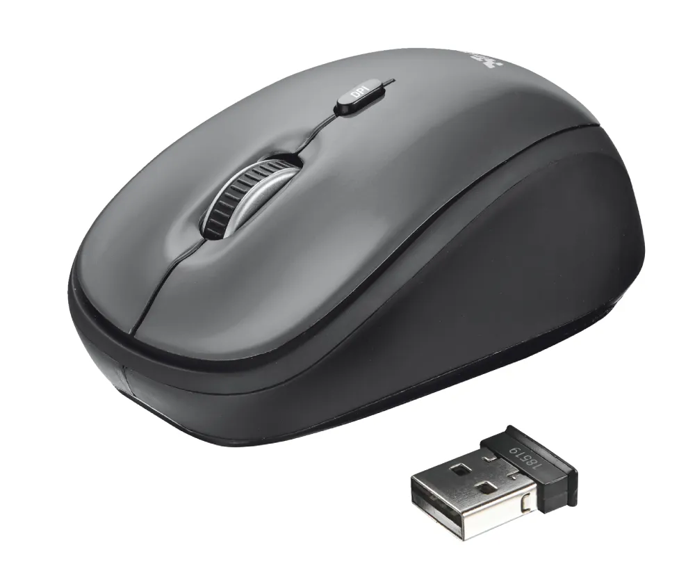 YVI wireless schwarz Maus