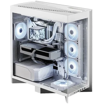 Tryx LUCA L70 Mid-Tower E-ATX gehärtetes Glas USB-C 3.2 weiß