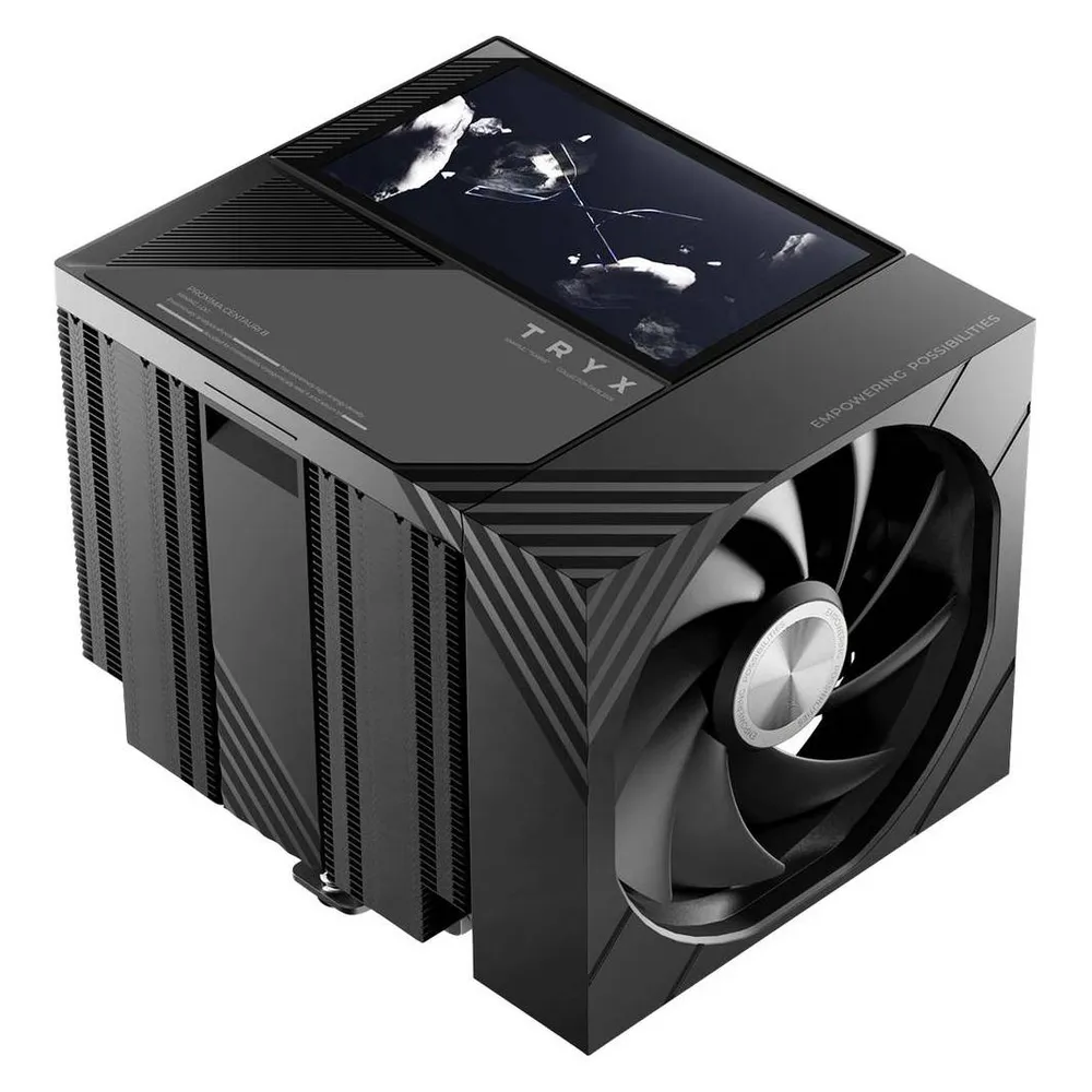 Kühlung Luft Tryx Sockel AM4 AM5 LGA 1700 120mm TURRIS 620 Dual-Tower 5" IPS